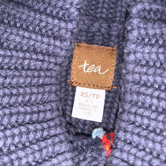 Tea Collection Blue Sweater Vest - Picture 6 of 9